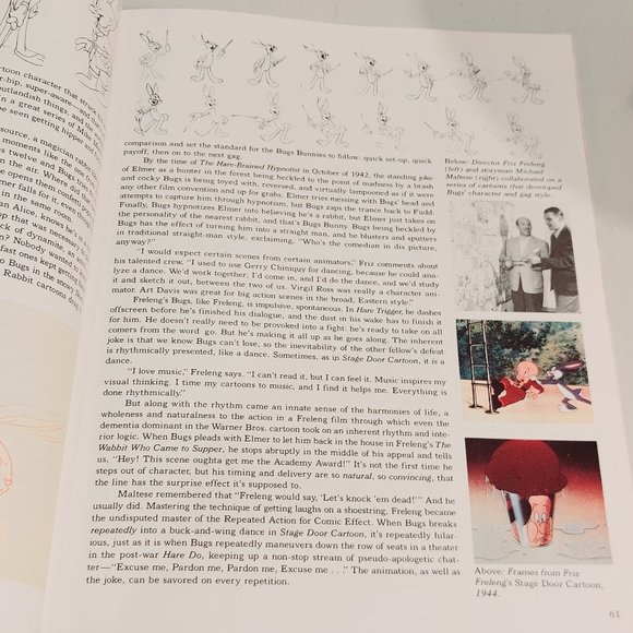 Vtg 1990 Bugs Bunny~ Fifty Years and Only One Grey Hare Book - Picture 7 of 12